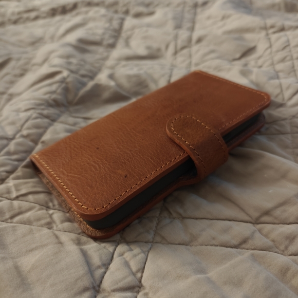 Handmade Genuine Leather iPhone wallet